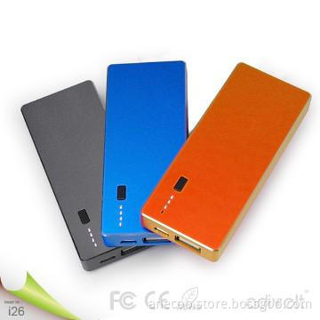 smart power bank with metal case and LED indicator
